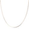 9ct Yellow Gold Square Curb Chain 20"