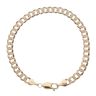 9ct Yellow Gold Fancy Bracelet 8"