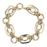 14ct Yellow Gold Oval Link Fancy 8" Bracelet