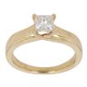18ct Yellow Gold 0.50ct Princess Cut Diamond Solitaire Ring