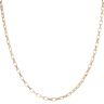 9ct Yellow Gold Rectangle Belcher Chain 24"