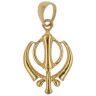 22ct Yellow Gold Khanda Pendant