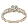 9ct Yellow Gold Cubic Zirconia Ring