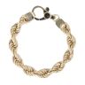 9ct Yellow Gold Rope Bracelet 9"