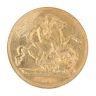 1902 Edward VII Large Head UK Half Sovereign Coin