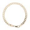 9ct Yellow Gold Curb Bracelet 7.5"