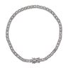 18ct White Gold 2.00ct Brilliant Cut Diamond Bracelet 7.5"