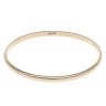 9ct Yellow Gold Plain Solid Bangle