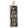 9ct Yellow Gold Fully Hallmarked Ingot Pendant