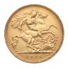 1906 Edward VII Large Head UK Half Sovereign Coin