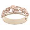 9ct Yellow And Rose Gold Tree Of Life Clogau Ring