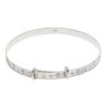 Silver Child's Nursery Rhyme Expanding Bangle By Icesia
