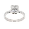 Platinum 0.50ct Brilliant Cut Diamond Cluster Ring