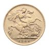 1906 Edward VII Large Head UK Half Sovereign Coin