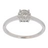 9ct White Gold 0.25ct Brilliant Cut Diamond Cluster Ring
