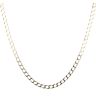 9ct Yellow Gold Curb Chain 18"