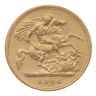 1896 Victoria Old Head UK Half Sovereign Coin