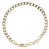 9ct Yellow Gold Curb Bracelet 7"