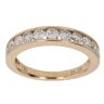 18ct Yellow Gold 0.80ct Brilliant Cut Diamond Half Eternity Ring