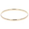 9ct Yellow Gold Plain Hinged Bangle