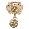9ct Yellow Gold Bulldog Ring