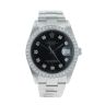 Rolex Custom Oyster Perpetual Date Pre Owned Watch Ref 15210