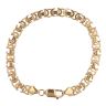 9ct Yellow Gold Byzantine Bracelet 8"