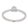 9ct White Gold 0.15ct Diamond Solitaire Ring