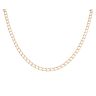 9ct Yellow Gold Square Curb Chain 24"