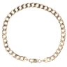 9ct Yellow Gold Curb Bracelet 8"