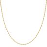22ct Yellow Gold Twist Box Chain 18"
