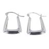 Silver Handbag Hoop Earrings by Icesia