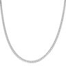 Silver Cuban Chain 24"