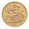 1913 George V Large Head South Africa Full Sovereign Coin