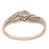 9ct Yellow Gold 0.20ct Brilliant Cut Diamond Solitaire Ring