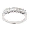 18ct White Gold 0.85ct Diamond Seven Stone Ring by Anya Belle