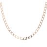 9ct Yellow Gold Square Curb Chain 20"