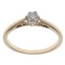 9ct Yellow Gold 0.25ct Brilliant Cut Diamond Solitaire Ring