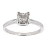 18ct White Gold 0.71ct Princess Cut Diamond Solitaire Ring