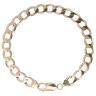 9ct Yellow Gold Curb Bracelet 7.5"