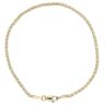 14ct Yellow Gold Wheat Bracelet 7"