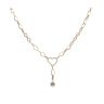 14ct Yellow Gold Heart Infinity Chain 20"