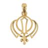 22ct Yellow Gold Khanda Pendant