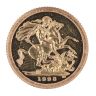 1998 Elizabeth II Fourth Portrait Half Sovereign Coin