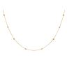 22ct Yellow Gold Bead Chain 16"