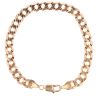 9ct Yellow Gold Curb Bracelet 9"