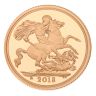 2018 Elizabeth II Fifth Portrait Sapphire Jubilee 65 Years UK Full Sovereign Coin