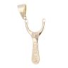 9ct Yellow Gold Slingshot Pendant