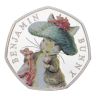 2017 Celebrating Beatrix Potter and Her Little Tales Benjamin Bunny 50 Pence Coin