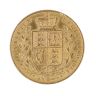 1860 Victoria Young Head Shield UK Full Sovereign Coin